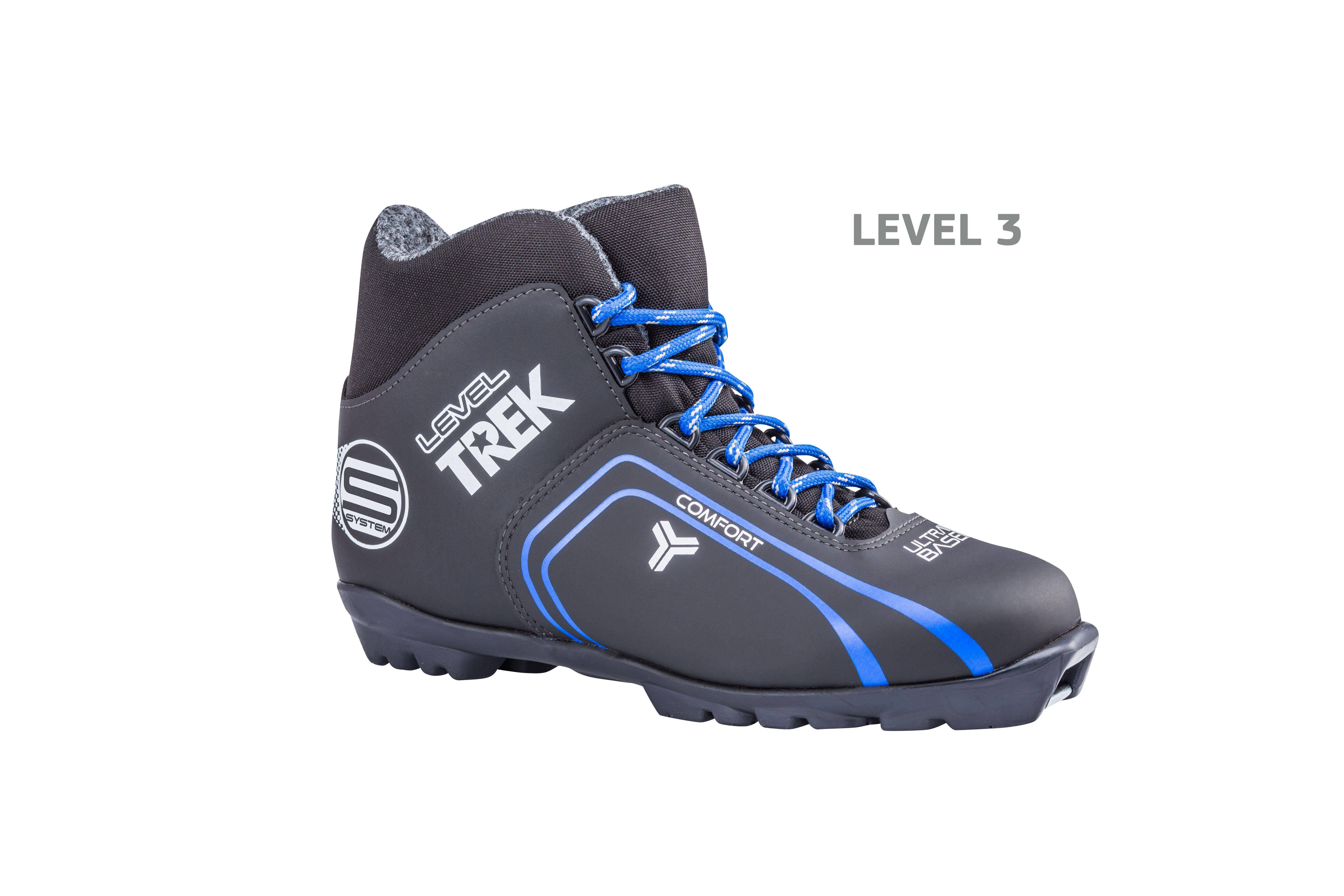 Ботинки лыжные TREK Level SNS