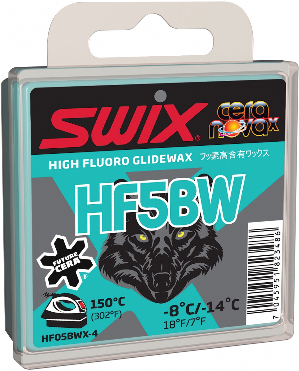 Мазь SWIX HF5BWX Black Wolf -8C / -14C 40g
