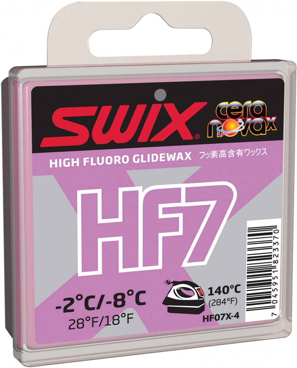 Мазь скольжения SWIX HF7X Violet  -2C / -8C  40гр