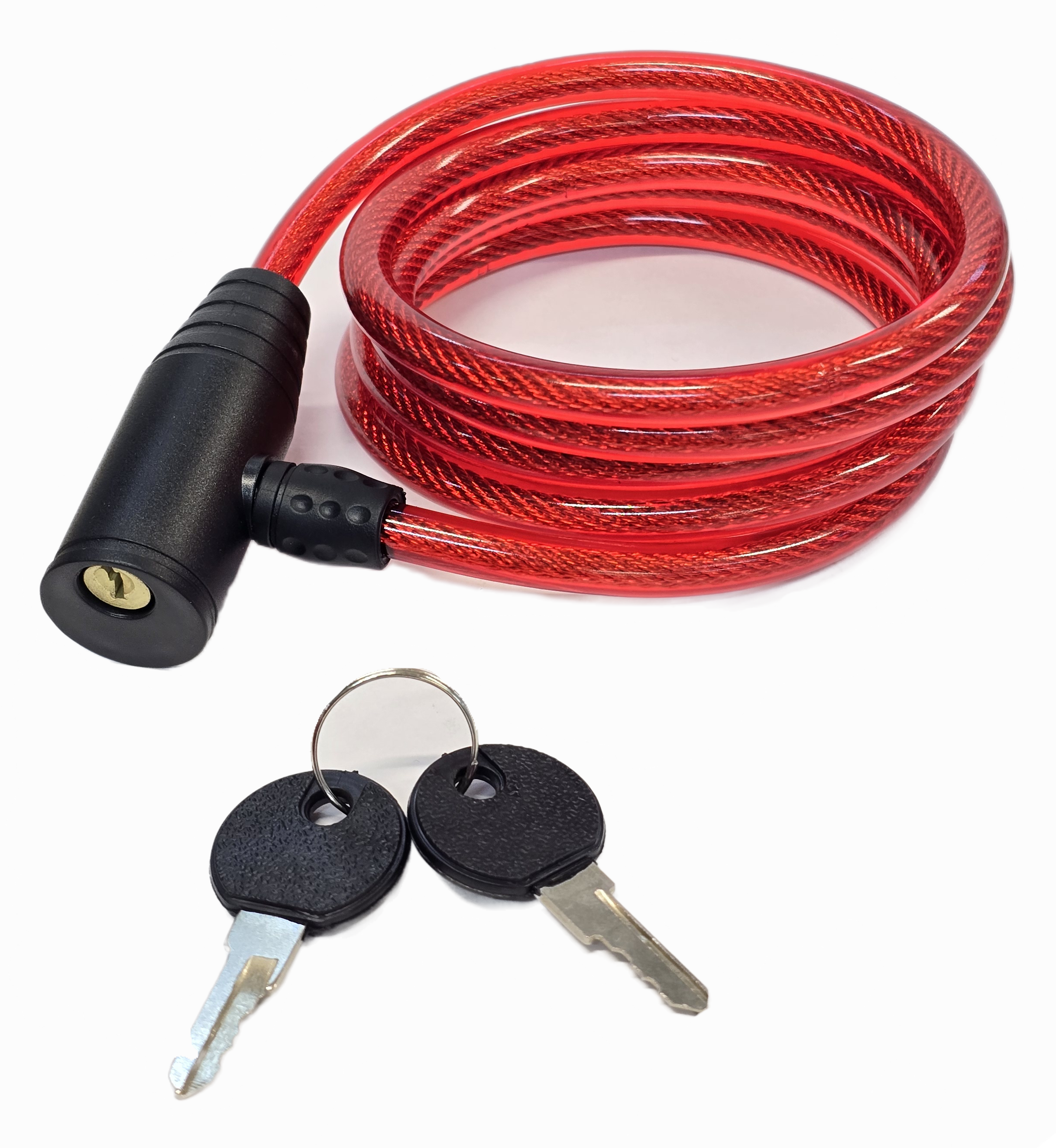 Трос-замок 8х1500мм CL 003 RED