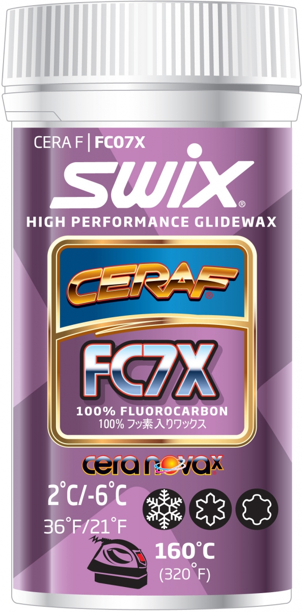 FC7X Порошок - ускоритель SWIX Cera F +2С / -6С 30g