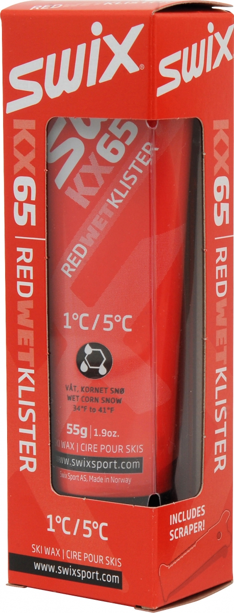 Клистер SWIX KX65 Red Klister 55g