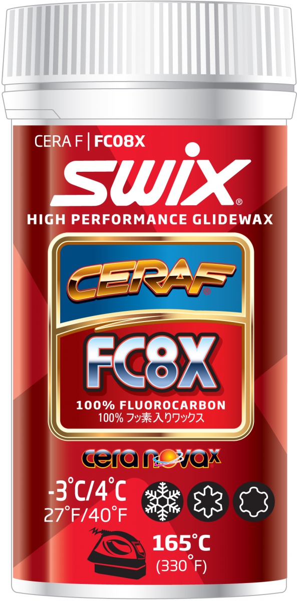 FC08X Порошок - ускоритель SWIX Cera F  +4C / -3C