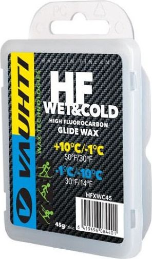 Высокофтористый парафин VAUHTI HF MIX WET & COLD EV-332-HFWC45 -10/+10°C 45 гр
