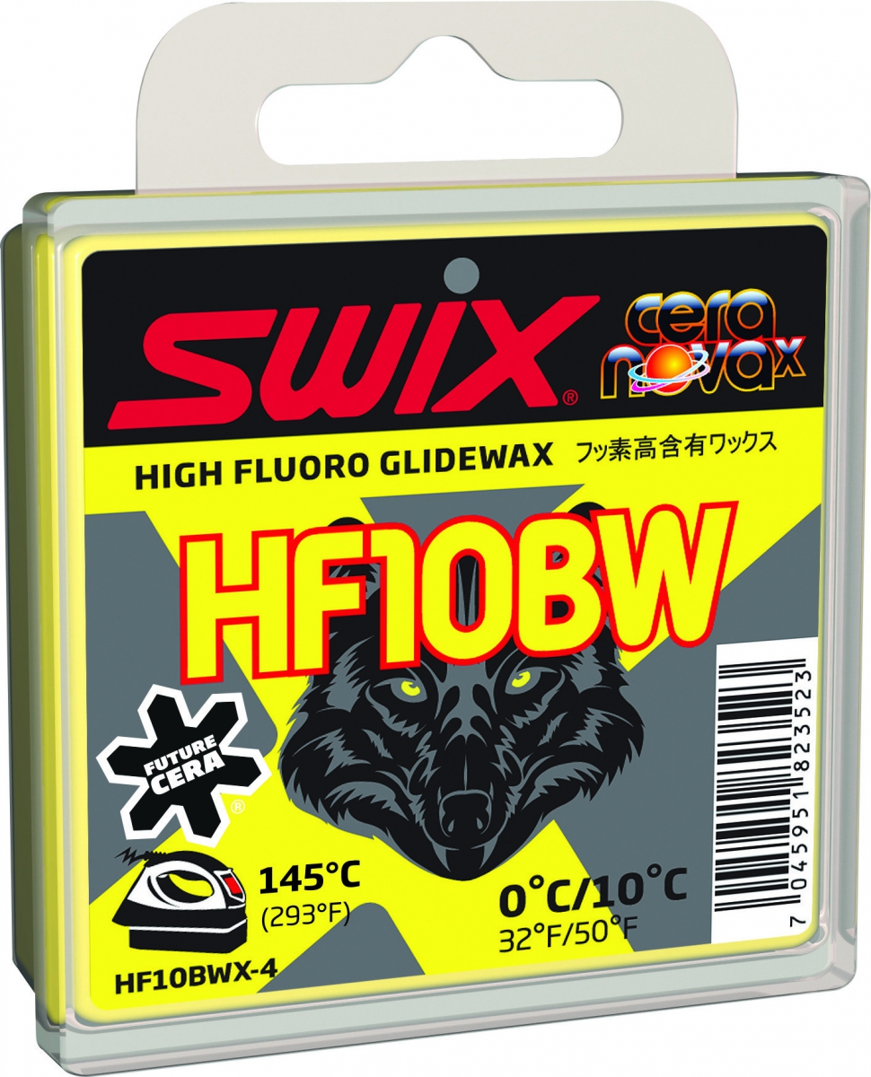 Мазь SWIX HF10BWX Black Wolf +10C / 0C 40g
