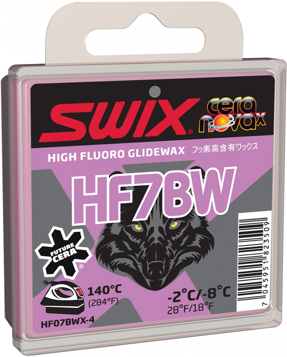 Мазь SWIX HF7BWX Black Wolf -2C / - 8C 40g
