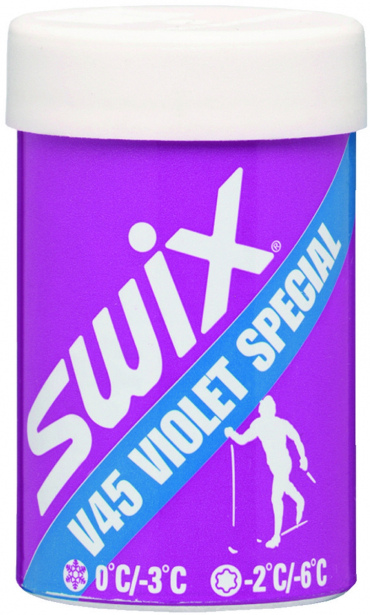 Мази держания SWIX V45 Violet Special Grip Wax, 45g