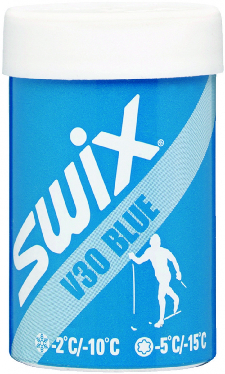 Мази держания SWIX V30 Blue Grip Wax, 45g