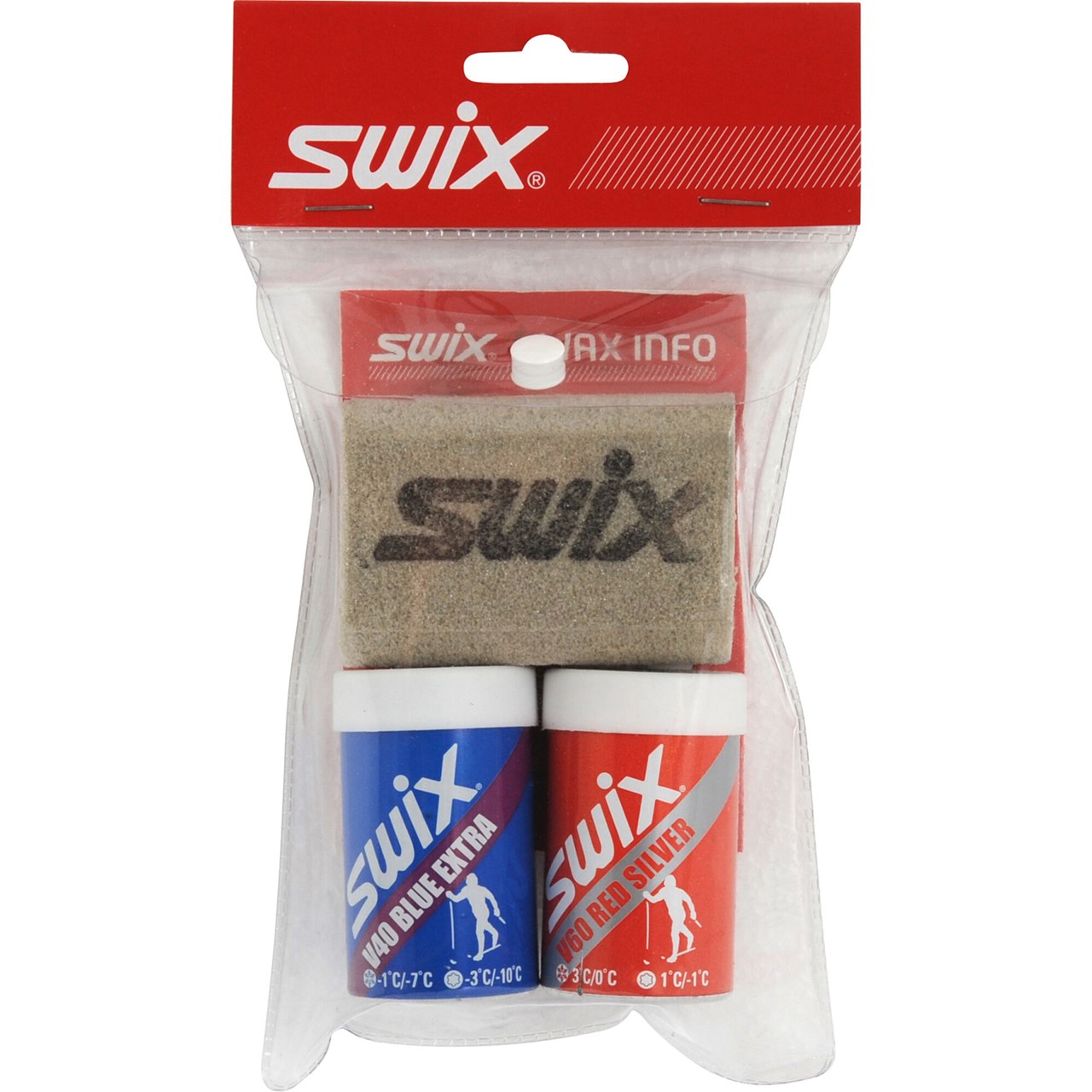 Набор мазей SWIX P18 2-Wax kit V40,V60,T10
